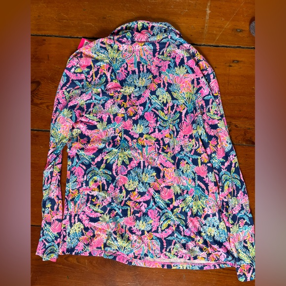 NWT Lilly Pulitzer Oyster Bay (blue) pajama top, large - Picture 6 of 6